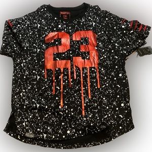 Men's NEW SWITCH T-Shirt, 3XL, #23 Black & Red